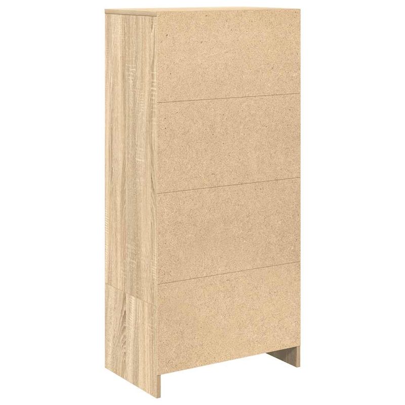 Casa si Gradina - Mobilier - Comode si corpuri - Comode - Dulap cu sertar Stejar Sonoma 55,5x34x119,5 cm Lemn prelucrat - Infinity.ro