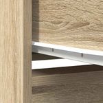 Casa si Gradina - Mobilier - Comode si corpuri - Comode - Dulap cu sertar Stejar Sonoma 55,5x34x119,5 cm Lemn prelucrat - Infinity.ro