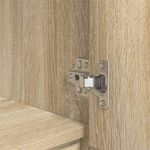 Casa si Gradina - Mobilier - Comode si corpuri - Comode - Dulap cu sertar Stejar Sonoma 55,5x34x119,5 cm Lemn prelucrat - Infinity.ro