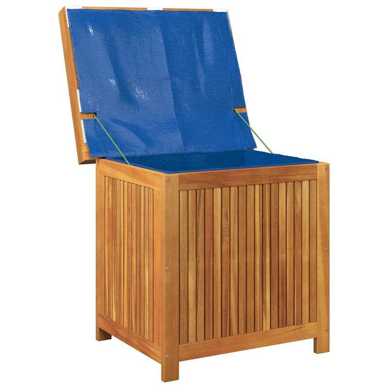Casa si Gradina - Gradina si terasa - Mobilier exterior - Dulapuri si lazi depozitare exterior - Cutie de perne de exterior 60x50x61 cm din lemn masiv de salcam, gri închis - Infinity.ro