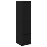Casa si Gradina - Mobilier - Dulapuri si sifoniere - Dulapuri - Dulap Stejar negru 29,5x34x119,5 cm Lemn prelucrat - Infinity.ro