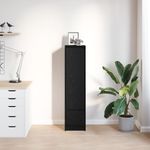 Casa si Gradina - Mobilier - Dulapuri si sifoniere - Dulapuri - Dulap Stejar negru 29,5x34x119,5 cm Lemn prelucrat - Infinity.ro