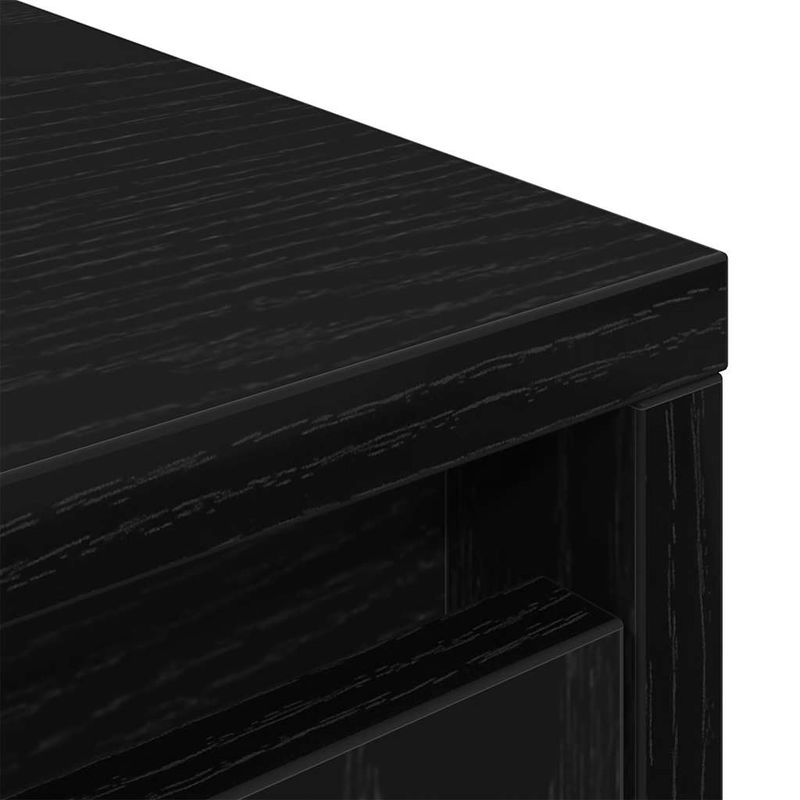 Casa si Gradina - Mobilier - Dulapuri si sifoniere - Dulapuri - Dulap Stejar negru 29,5x34x119,5 cm Lemn prelucrat - Infinity.ro