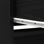 Casa si Gradina - Mobilier - Dulapuri si sifoniere - Dulapuri - Dulap Stejar negru 29,5x34x119,5 cm Lemn prelucrat - Infinity.ro