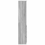 Casa si Gradina - Mobilier - Comode si corpuri - Comode - Dulapuri gri Sonoma 37,5x35x180 cm Lemn prelucrat - Infinity.ro