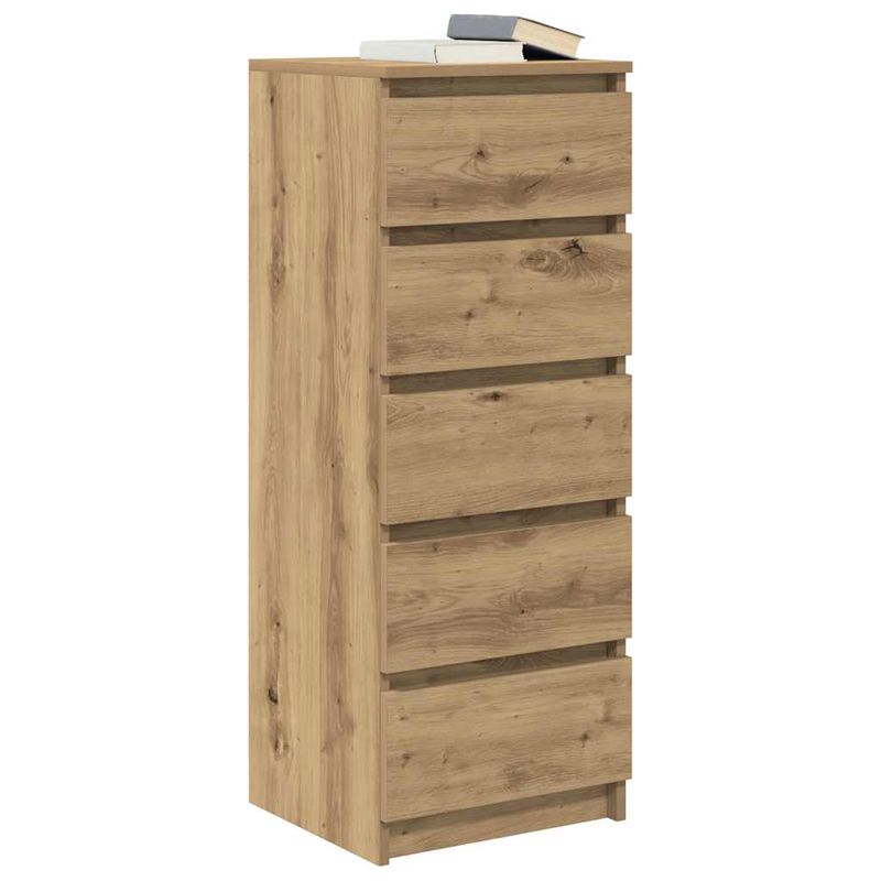 Casa si Gradina - Mobilier - Comode si corpuri - Comode - Bufeta cu sertare Stejar Artisan 37,5x35x99 cm Lemn prelucrat - Infinity.ro