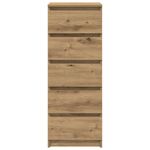 Casa si Gradina - Mobilier - Comode si corpuri - Comode - Bufeta cu sertare Stejar Artisan 37,5x35x99 cm Lemn prelucrat - Infinity.ro