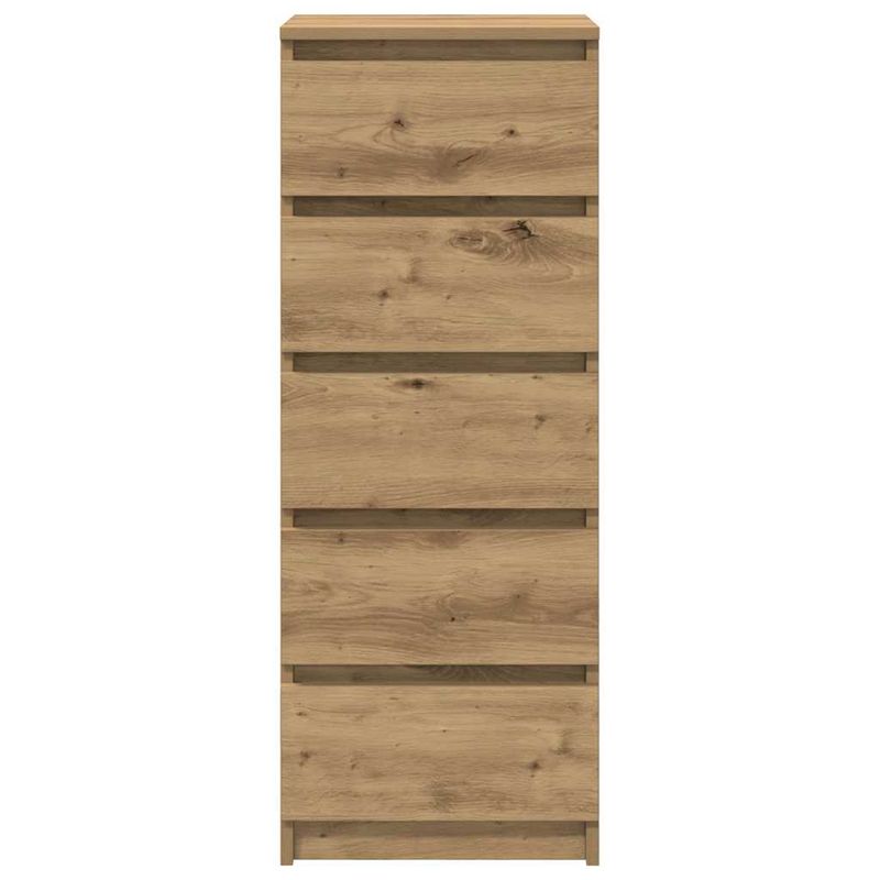 Casa si Gradina - Mobilier - Comode si corpuri - Comode - Bufeta cu sertare Stejar Artisan 37,5x35x99 cm Lemn prelucrat - Infinity.ro