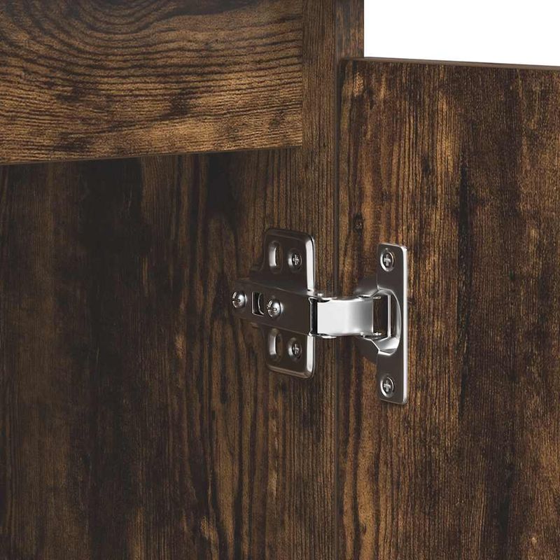 Casa si Gradina - Mobilier - Comode si corpuri - Comode - Bufeta cu sertare Stejar afumat 100,5x35x98,5 cm Lemn prelucrat - Infinity.ro
