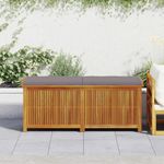 Casa si Gradina - Gradina si terasa - Mobilier exterior - Dulapuri si lazi depozitare exterior - Cutie de perne de exterior 150x50x60,5 cm lemn masiv de salcam, gri închis - Infinity.ro