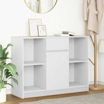 Casa si Gradina - Mobilier - Comode si corpuri - Comode - Bufeta cu sertar alb 101x35x76 cm din lemn prelucrat - Infinity.ro