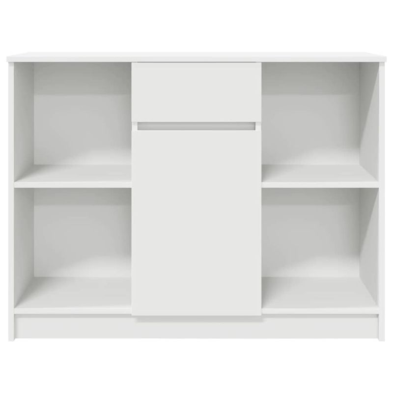 Casa si Gradina - Mobilier - Comode si corpuri - Comode - Bufeta cu sertar alb 101x35x76 cm din lemn prelucrat - Infinity.ro