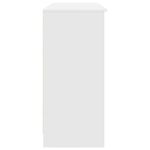 Casa si Gradina - Mobilier - Comode si corpuri - Comode - Bufeta cu sertar alb 101x35x76 cm din lemn prelucrat - Infinity.ro