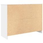 Casa si Gradina - Mobilier - Comode si corpuri - Comode - Bufeta cu sertar alb 101x35x76 cm din lemn prelucrat - Infinity.ro