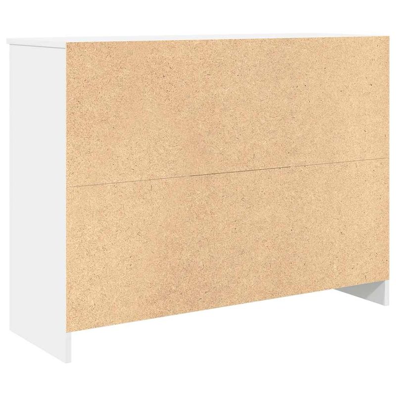 Casa si Gradina - Mobilier - Comode si corpuri - Comode - Bufeta cu sertar alb 101x35x76 cm din lemn prelucrat - Infinity.ro