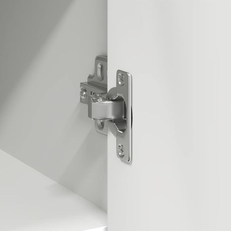 Casa si Gradina - Mobilier - Comode si corpuri - Comode - Bufeta cu sertar alb 101x35x76 cm din lemn prelucrat - Infinity.ro