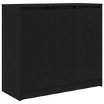 Casa si Gradina - Mobilier - Comode si corpuri - Comode - Bufeta Stejar negru 85x34x76 cm Lemn prelucrat - Infinity.ro