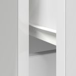 Casa si Gradina - Mobilier - Comode si corpuri - Comode - Bufeta cu sertar alb 101x35x76 cm din lemn prelucrat - Infinity.ro