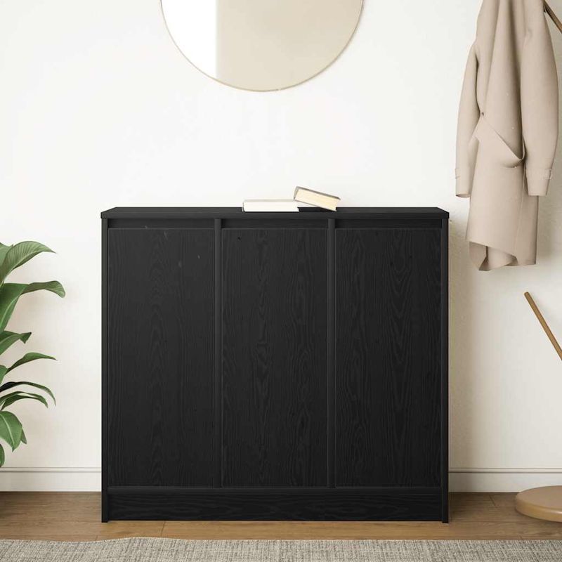 Casa si Gradina - Mobilier - Comode si corpuri - Comode - Bufeta Stejar negru 85x34x76 cm Lemn prelucrat - Infinity.ro