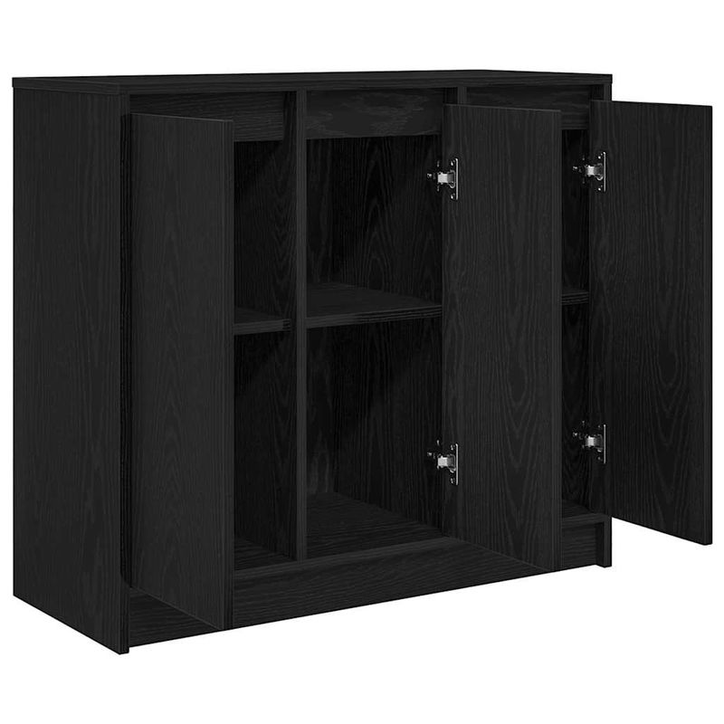 Casa si Gradina - Mobilier - Comode si corpuri - Comode - Bufeta Stejar negru 85x34x76 cm Lemn prelucrat - Infinity.ro