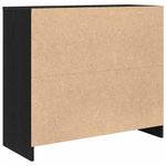 Casa si Gradina - Mobilier - Comode si corpuri - Comode - Bufeta Stejar negru 85x34x76 cm Lemn prelucrat - Infinity.ro
