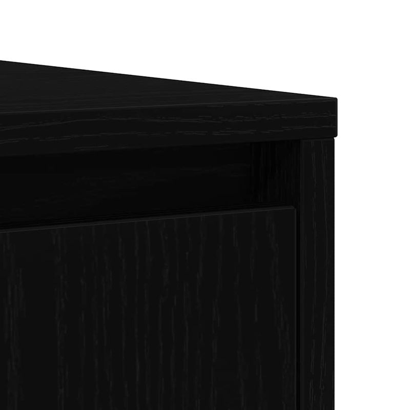 Casa si Gradina - Mobilier - Comode si corpuri - Comode - Bufeta Stejar negru 85x34x76 cm Lemn prelucrat - Infinity.ro