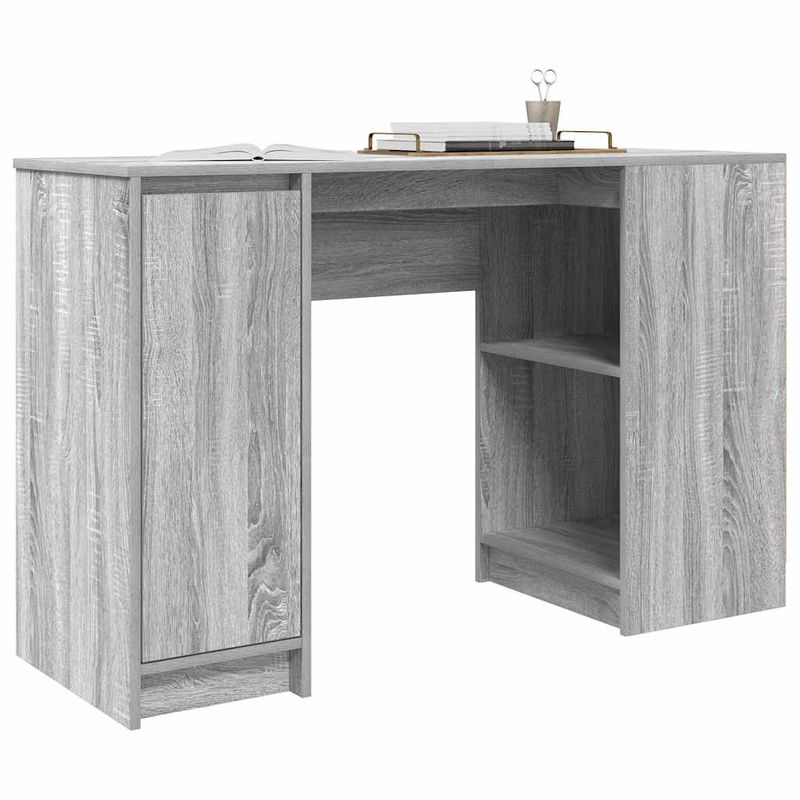 Casa si Gradina - Mobilier - Mese si birouri - Birouri - Birou Gri Sonoma 120x42x76 cm lemn prelucrat - Infinity.ro
