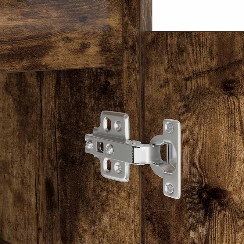 Casa si Gradina - Mobilier - Mese si birouri - Birouri - Birou Stejar afumat 86x49x76 cm Lemn prelucrat - Infinity.ro