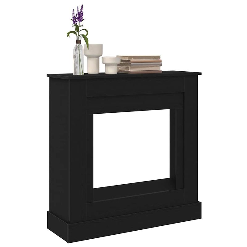 Casa si Gradina - Termice - Sobe, Seminee si accesorii - Accesorii seminee si sobe - Imbracaminte pentru semineu Stejar negru Lemn prelucrat - Infinity.ro