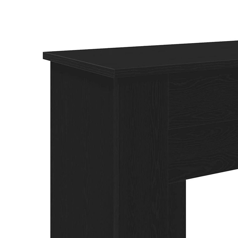 Casa si Gradina - Termice - Sobe, Seminee si accesorii - Accesorii seminee si sobe - Imbracaminte pentru semineu Stejar negru Lemn prelucrat - Infinity.ro