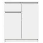 Casa si Gradina - Mobilier - Comode si corpuri - Comode - Bufeta cu sertar alb 71x35x84 cm din lemn prelucrat - Infinity.ro