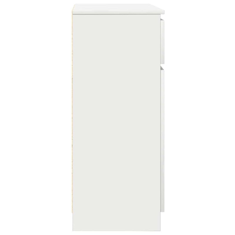 Casa si Gradina - Mobilier - Comode si corpuri - Comode - Bufeta cu sertar alb 71x35x84 cm din lemn prelucrat - Infinity.ro