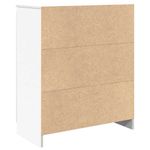 Casa si Gradina - Mobilier - Comode si corpuri - Comode - Bufeta cu sertar alb 71x35x84 cm din lemn prelucrat - Infinity.ro