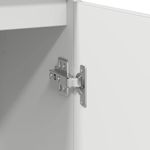 Casa si Gradina - Mobilier - Comode si corpuri - Comode - Bufeta cu sertar alb 71x35x84 cm din lemn prelucrat - Infinity.ro