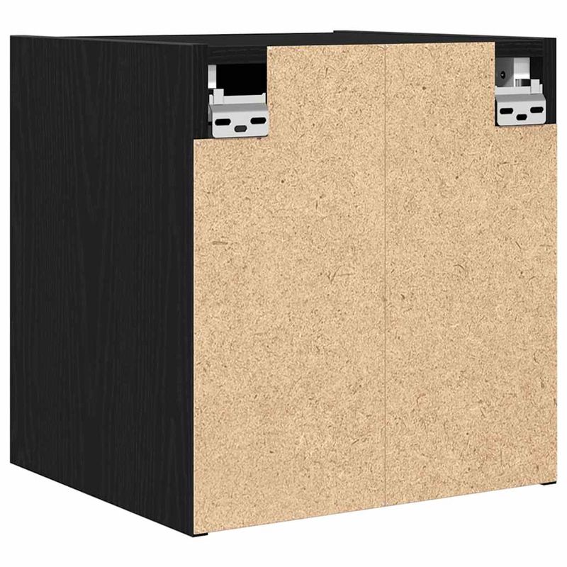 Casa si Gradina - Mobilier - Comode si corpuri - Noptiere - Noptiere de perete 2 buc Stejar negru 38x34x40 cm - Infinity.ro