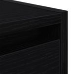Casa si Gradina - Mobilier - Comode si corpuri - Noptiere - Noptiere de perete 2 buc Stejar negru 38x34x40 cm - Infinity.ro