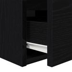 Casa si Gradina - Mobilier - Comode si corpuri - Noptiere - Noptiere de perete 2 buc Stejar negru 38x34x40 cm - Infinity.ro