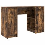 Casa si Gradina - Mobilier - Mese si birouri - Birouri - Birou Stejar afumat 120x42x76 cm Lemn prelucrat - Infinity.ro