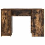 Casa si Gradina - Mobilier - Mese si birouri - Birouri - Birou Stejar afumat 120x42x76 cm Lemn prelucrat - Infinity.ro