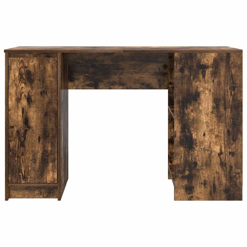 Casa si Gradina - Mobilier - Mese si birouri - Birouri - Birou Stejar afumat 120x42x76 cm Lemn prelucrat - Infinity.ro