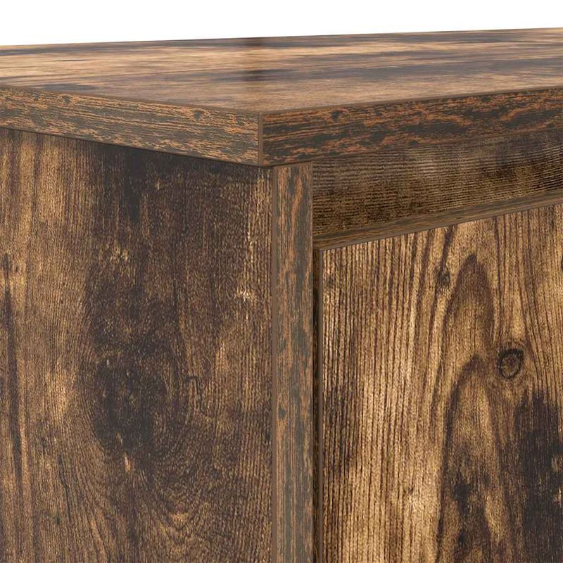 Casa si Gradina - Mobilier - Mese si birouri - Birouri - Birou Stejar afumat 120x42x76 cm Lemn prelucrat - Infinity.ro