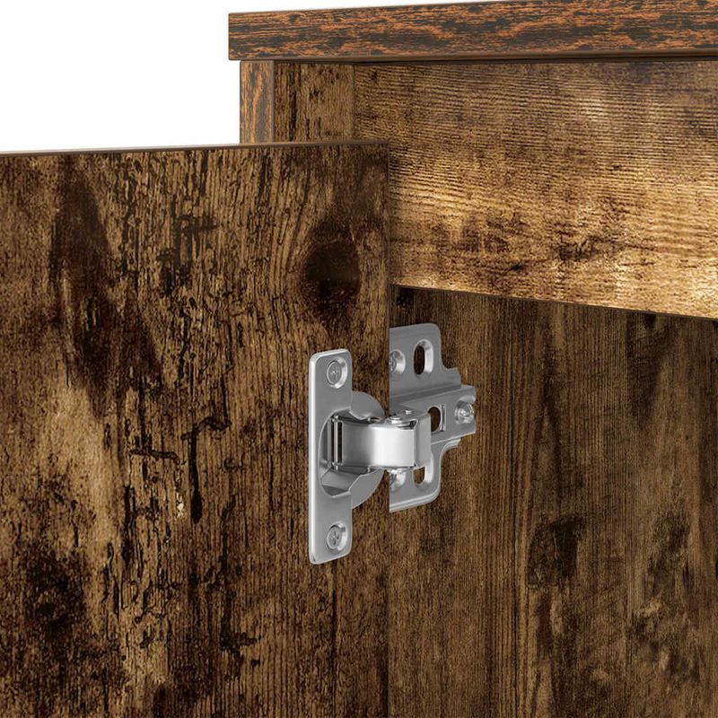 Casa si Gradina - Mobilier - Mese si birouri - Birouri - Birou Stejar afumat 120x42x76 cm Lemn prelucrat - Infinity.ro