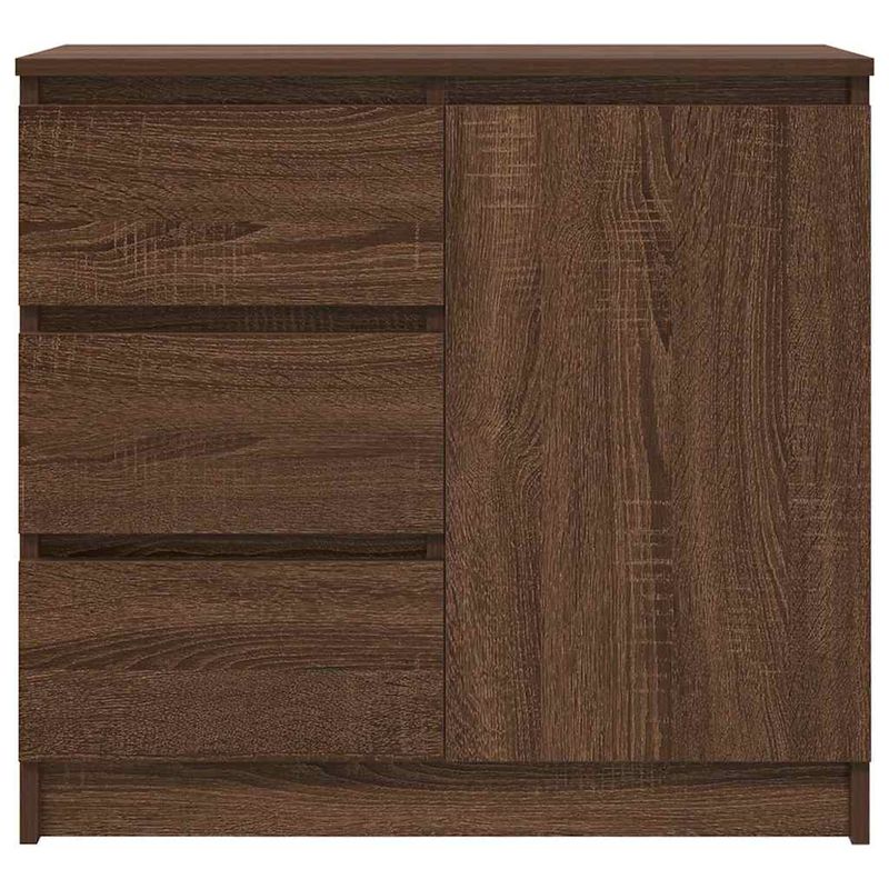 Casa si Gradina - Mobilier - Comode si corpuri - Comode - Bufeta cu sertar Stejar maro 71x35x65 cm Lemn prelucrat - Infinity.ro