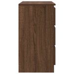 Casa si Gradina - Mobilier - Comode si corpuri - Comode - Bufeta cu sertar Stejar maro 71x35x65 cm Lemn prelucrat - Infinity.ro