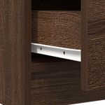 Casa si Gradina - Mobilier - Comode si corpuri - Comode - Bufeta cu sertar Stejar maro 71x35x65 cm Lemn prelucrat - Infinity.ro