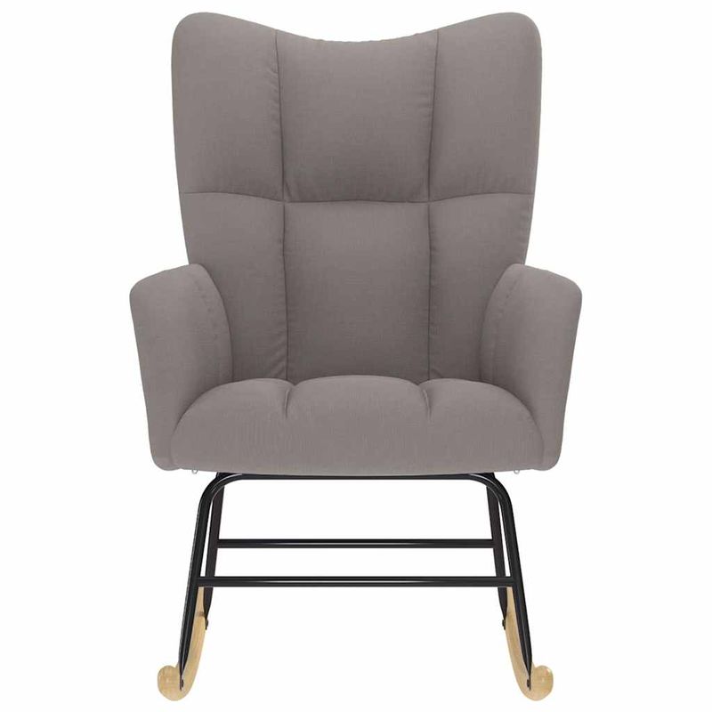 Casa si Gradina - Gradina si terasa - Balansoare si hamace - Balansoare - Scaun balansoar, gri taupe, material textil - Infinity.ro