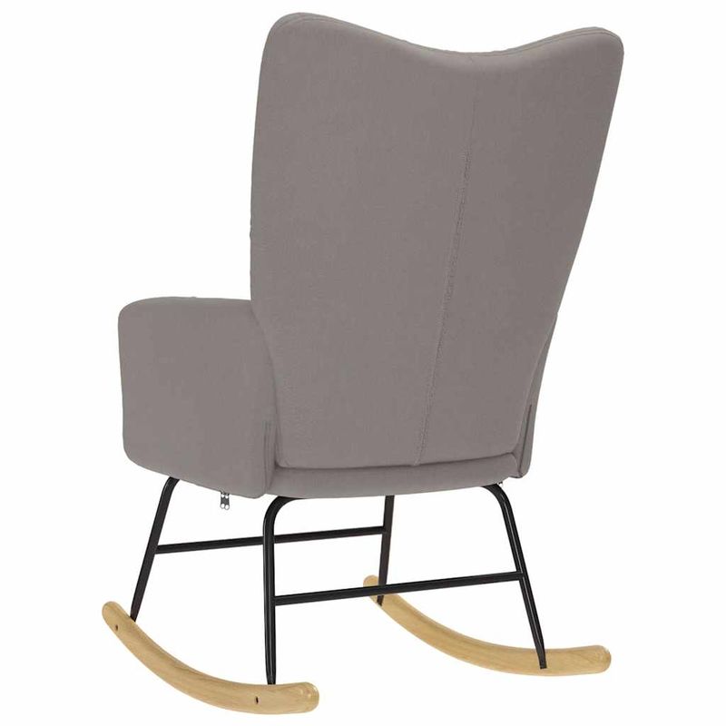 Casa si Gradina - Gradina si terasa - Balansoare si hamace - Balansoare - Scaun balansoar, gri taupe, material textil - Infinity.ro