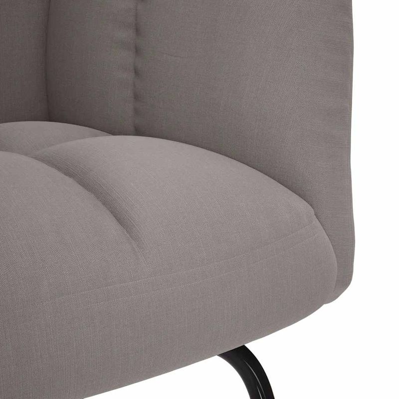 Casa si Gradina - Gradina si terasa - Balansoare si hamace - Balansoare - Scaun balansoar, gri taupe, material textil - Infinity.ro