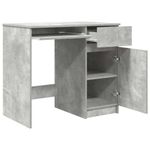 Casa si Gradina - Mobilier - Mese si birouri - Birouri - Birou Beton Gri 86x49x76 cm Lemn prelucrat - Infinity.ro