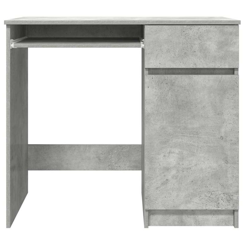 Casa si Gradina - Mobilier - Mese si birouri - Birouri - Birou Beton Gri 86x49x76 cm Lemn prelucrat - Infinity.ro